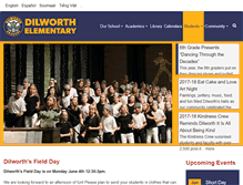 Tablet Screenshot of dilworth.slcschools.org