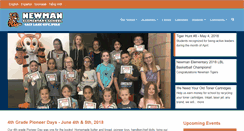 Desktop Screenshot of newman.slcschools.org