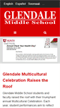 Mobile Screenshot of glendale.slcschools.org