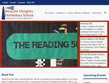 Tablet Screenshot of beaconheights.slcschools.org