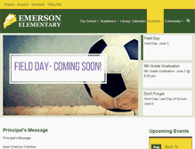 Tablet Screenshot of emerson.slcschools.org
