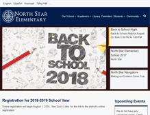 Tablet Screenshot of northstar.slcschools.org