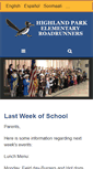 Mobile Screenshot of highlandpark.slcschools.org